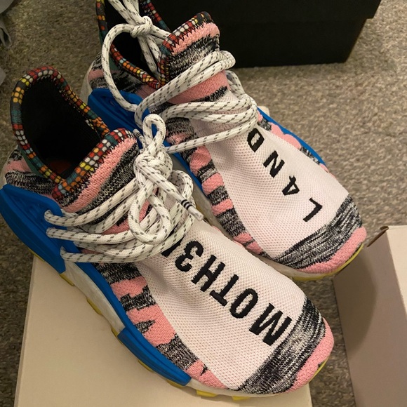 Mother land Pharrell adidas sneakers size 5